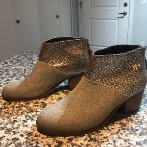 Toms Booties, Brand New!
